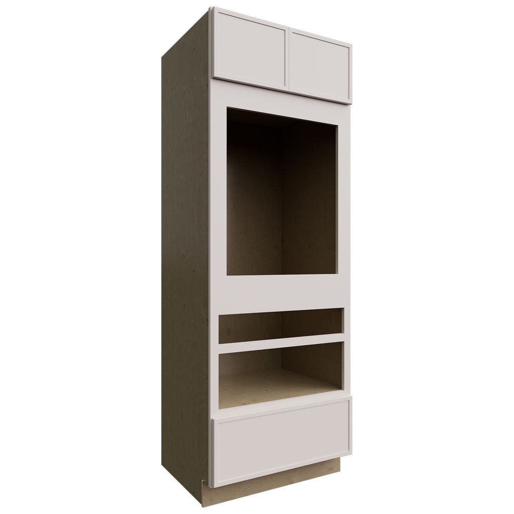 Fabuwood Allure Luna Dove 33" W X 84" H X 24" D Double Oven Tall Cabinet