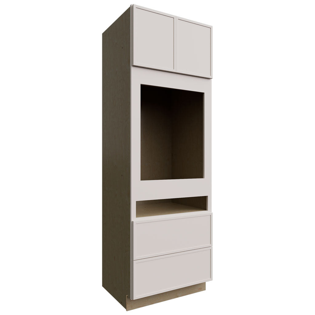 Fabuwood Allure Luna Dove 33" W X 90" H X 24" D Combo Oven Tall Cabinet