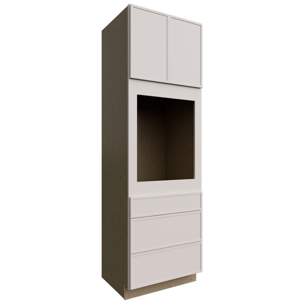 Fabuwood Allure Luna Dove 33" W X 96" H X 24" D Single Oven Tall Cabinet