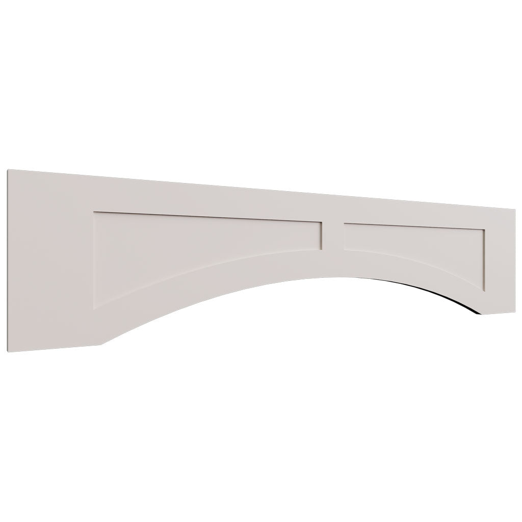 Fabuwood Allure Luna Dove 54" W X 12" H Arched-Raised Panel