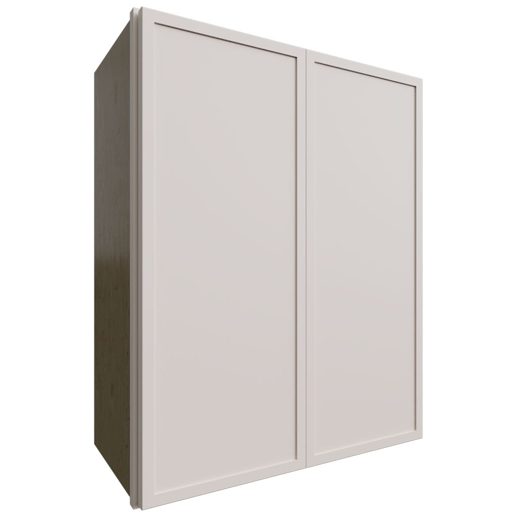 Fabuwood Allure Luna Dove 24" W X 30" H X 12" D Double Door Wall Cabinet