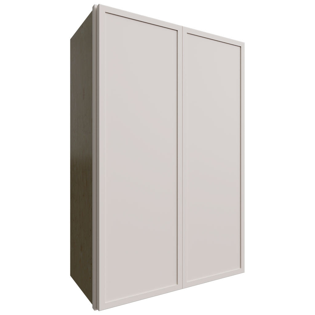 Fabuwood Allure Luna Dove 24" W X 36" H X 12" D Double Door Wall Cabinet