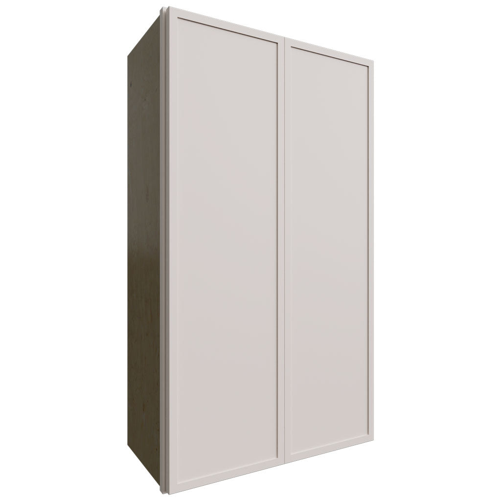Fabuwood Allure Luna Dove 24" W X 42" H X 12" D Double Door Wall Cabinet
