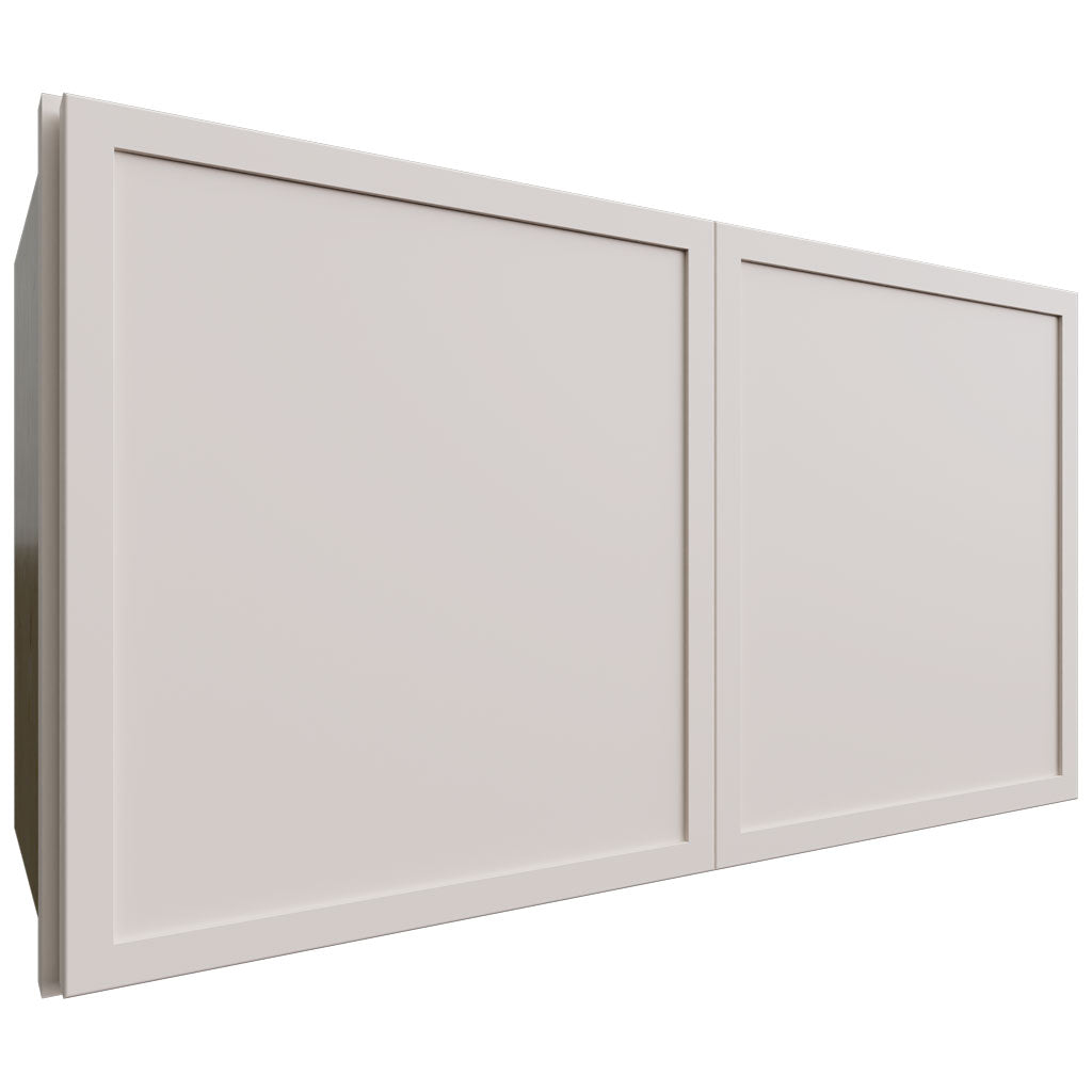 Fabuwood Allure Luna Dove 27" W X 15" H X 12" D Double Door Wall Cabinet