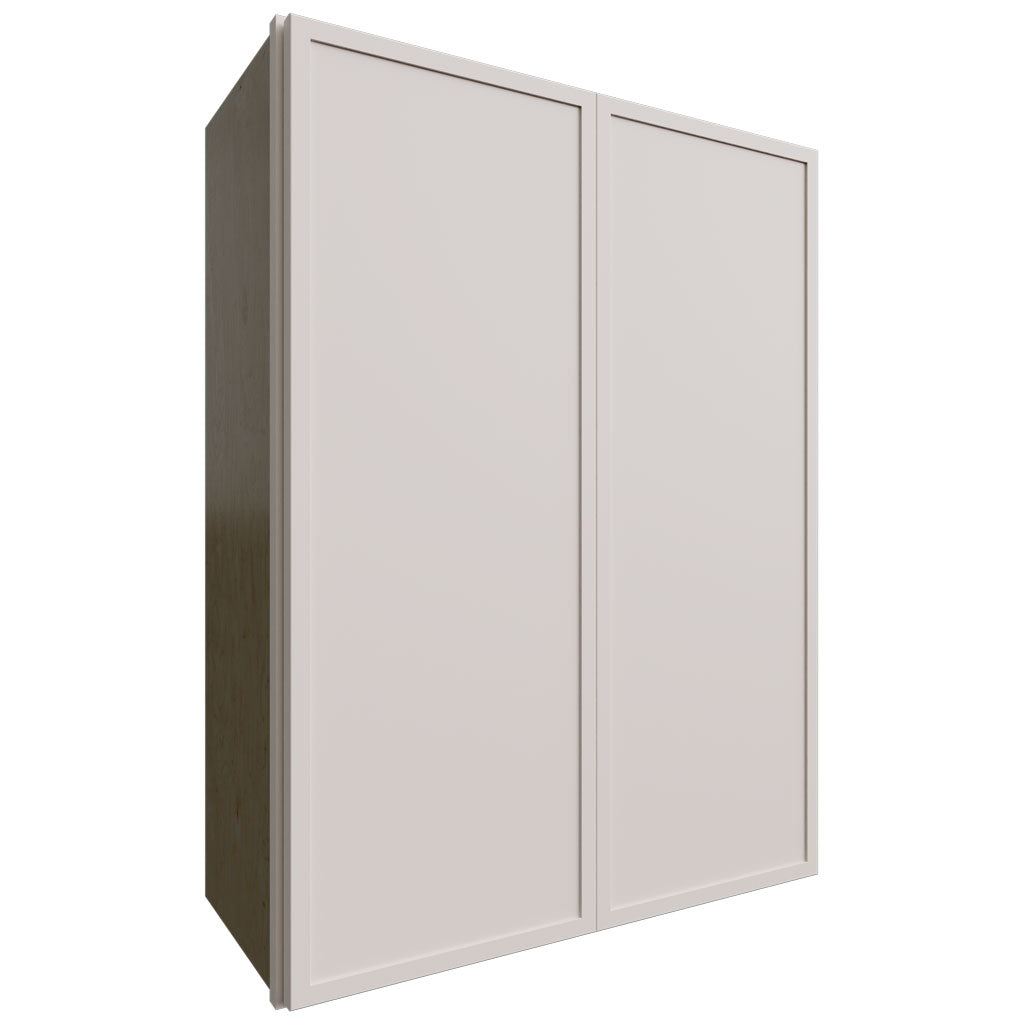 Fabuwood Allure Luna Dove 27" W X 36" H X 12" D Double Door Wall Cabinet