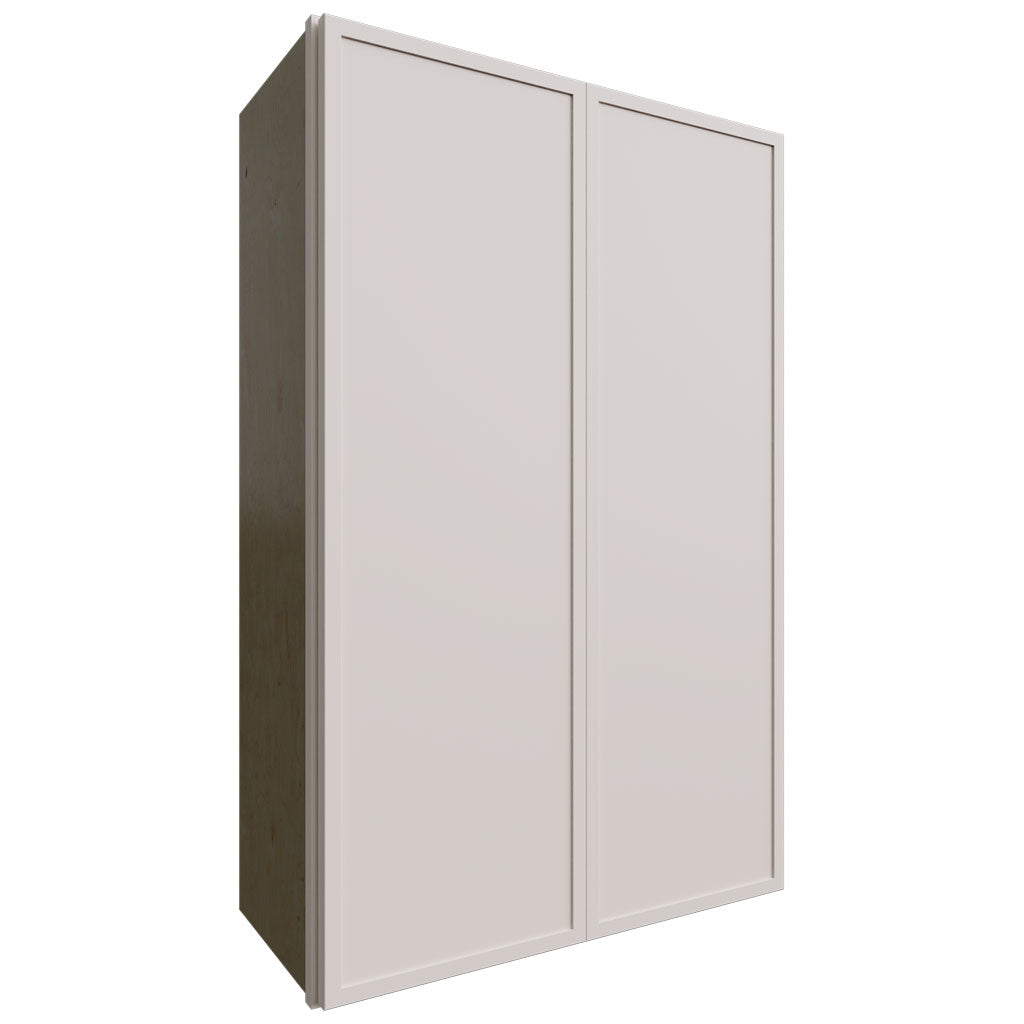 Fabuwood Allure Luna Dove 27" W X 42" H X 12" D Double Door Wall Cabinet