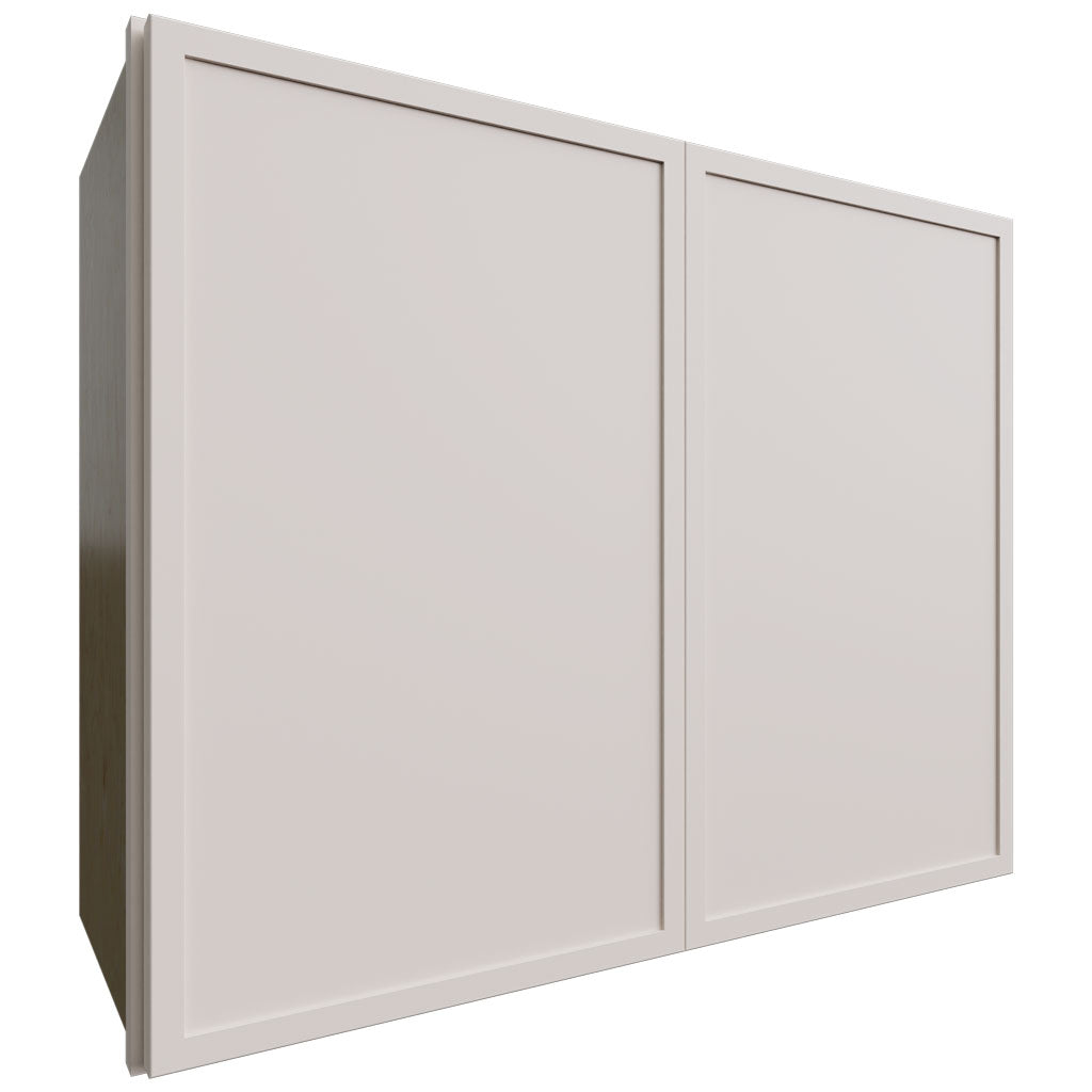 Fabuwood Allure Luna Dove 30" W X 24" H X 12" D Double Door Wall Cabinet