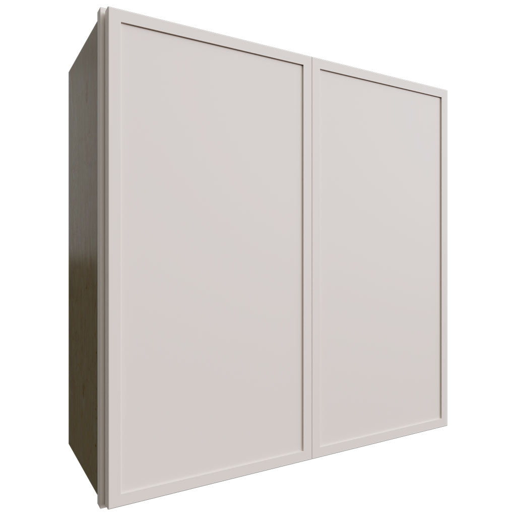 Fabuwood Allure Luna Dove 30" W X 30" H X 12" D Double Door Wall Cabinet