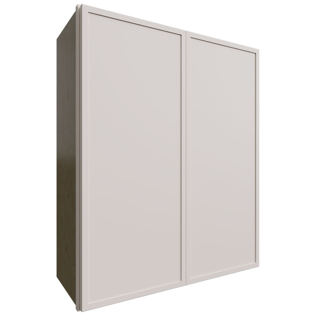 Fabuwood Allure Luna Dove 30" W X 36" H X 12" D Double Door Wall Cabinet