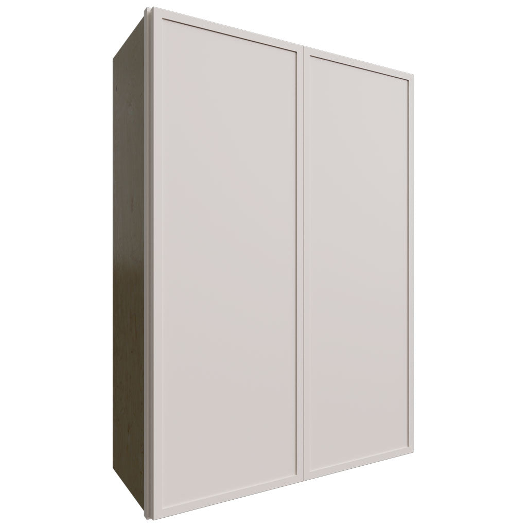 Fabuwood Allure Luna Dove 30" W X 42" H X 12" D Double Door Wall Cabinet
