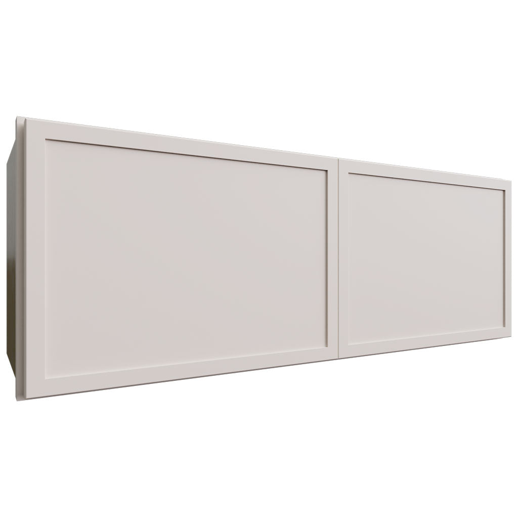 Fabuwood Allure Luna Dove 33" W X 12" H X 12" D Double Door Wall Cabinet