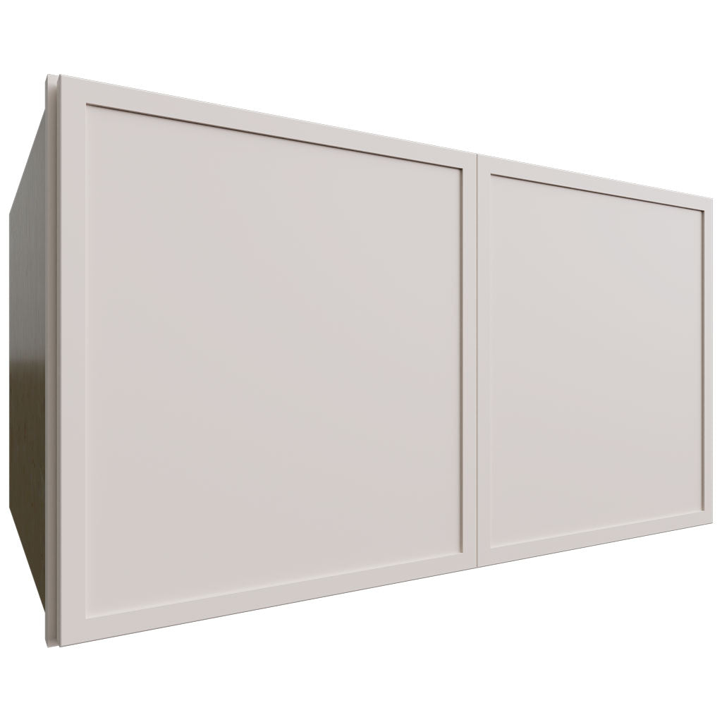 Fabuwood Allure Luna Dove 33" W X 18" H X 24" D Double Door Wall Cabinet