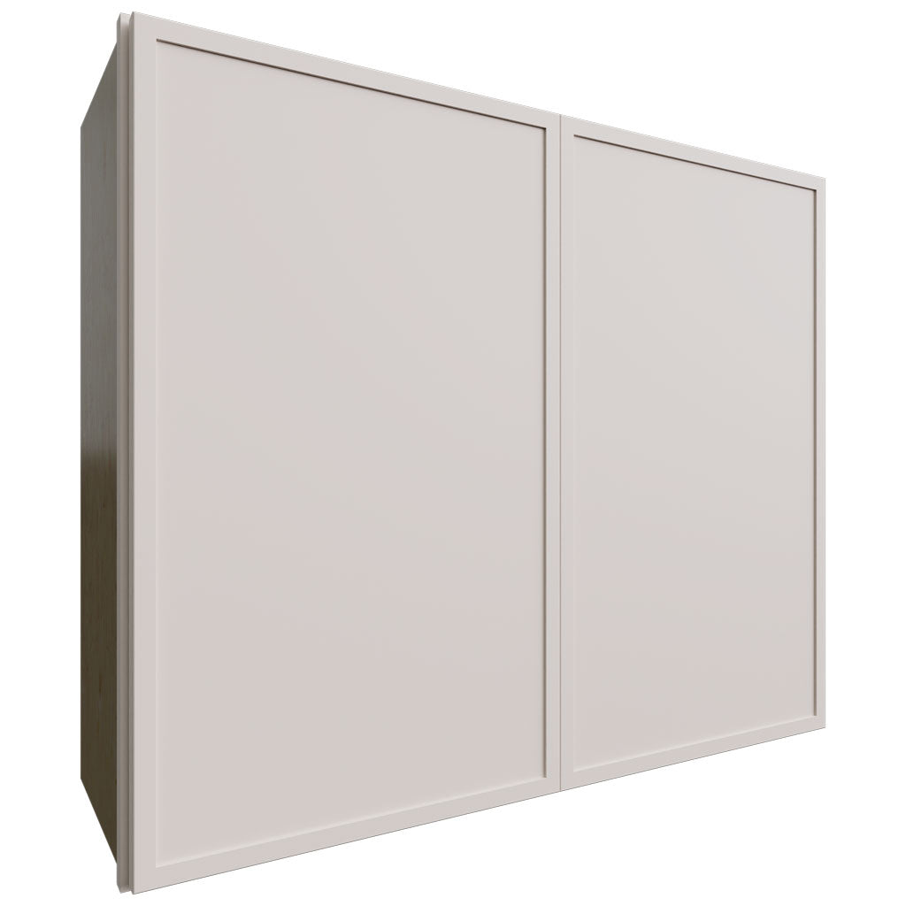 Fabuwood Allure Luna Dove 36" W X 30" H X 12" D Double Door Wall Cabinet