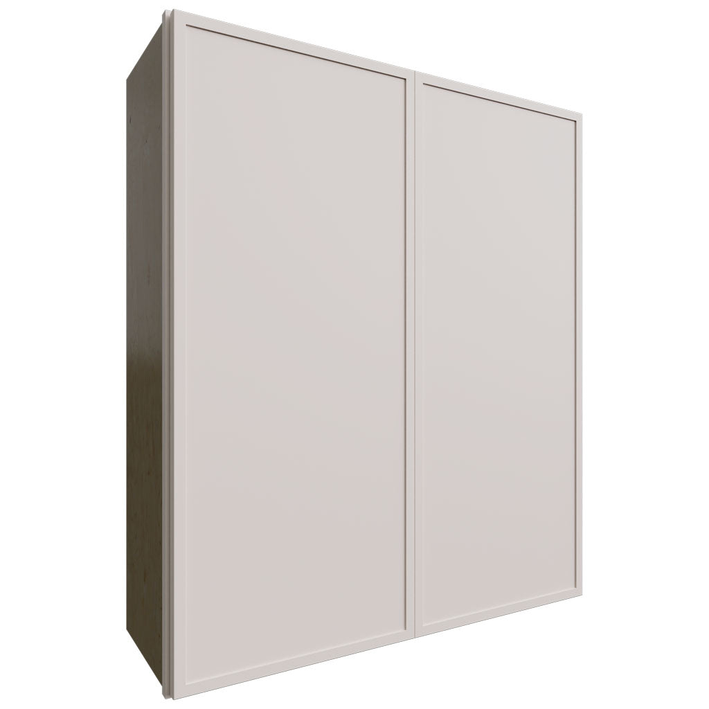 Fabuwood Allure Luna Dove 36" W X 42" H X 12" D Double Door Wall Cabinet