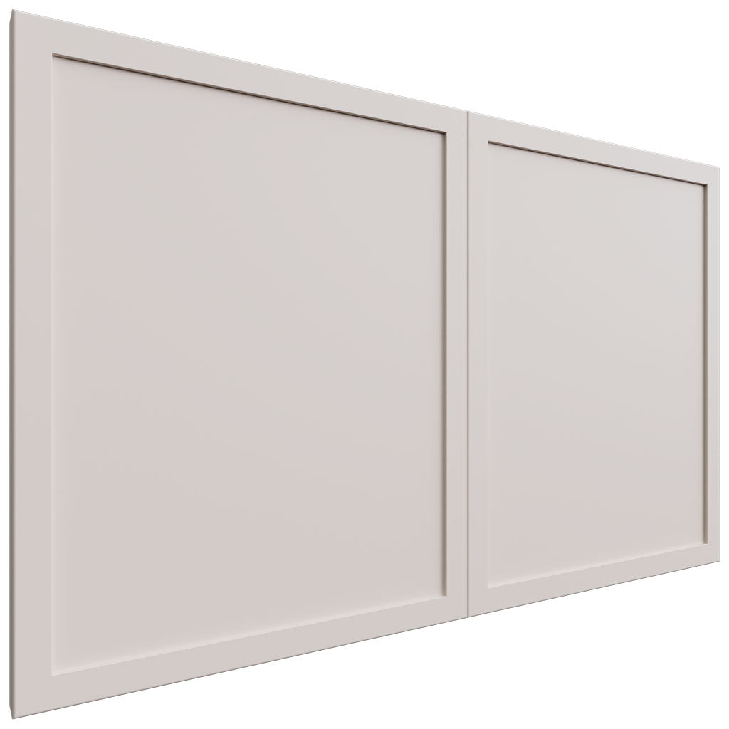 Fabuwood Allure Luna Dove 23 1/2" W X 14 1/2" H X 3/4" D Wainscot Panel