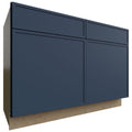Fabuwood Allure Luna Indigo 48" W X 34 1/2" H X 24" D Double Doors/Double Drawers Base Cabinet