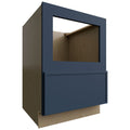 Fabuwood Allure Luna Indigo 24" W X 34 1/2" H X 24" D Base Microwave Cabinet