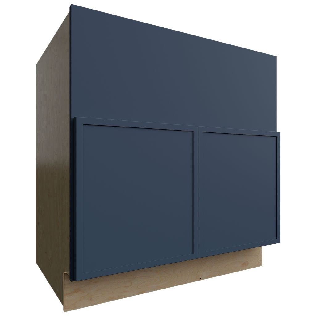 Fabuwood Allure Luna Indigo 33" W X 34 1/2" H X 24" D Farm Sink Base Cabinet