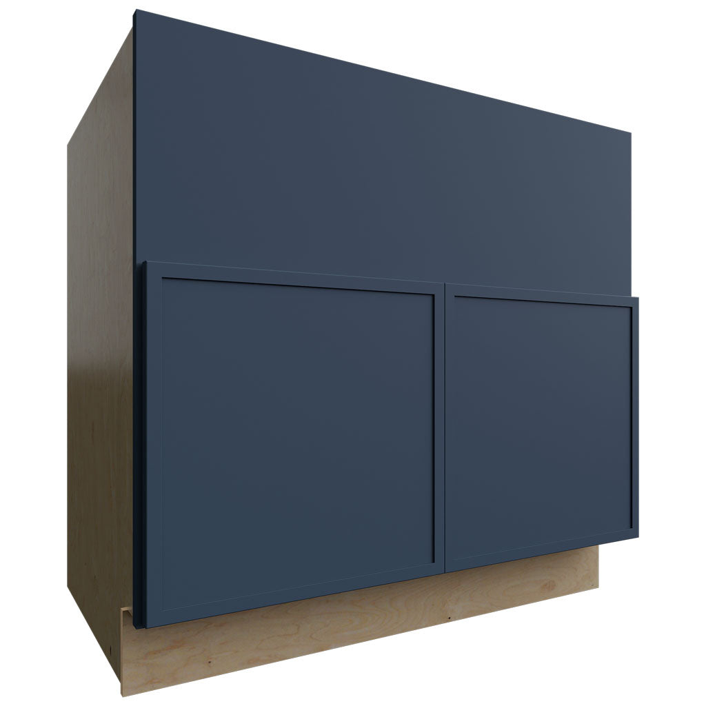 Fabuwood Allure Luna Indigo 36" W X 34 1/2" H X 24" D Farm Sink Base Cabinet