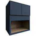 Fabuwood Allure Luna Indigo 30" W X 36" H X 21" D Microwave Cabinet