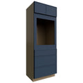 Fabuwood Allure Luna Indigo 33" W X 84" H X 24" D Single Oven Tall Cabinet