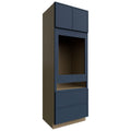 Fabuwood Allure Luna Indigo 33" W X 90" H X 24" D Combo Oven Tall Cabinet