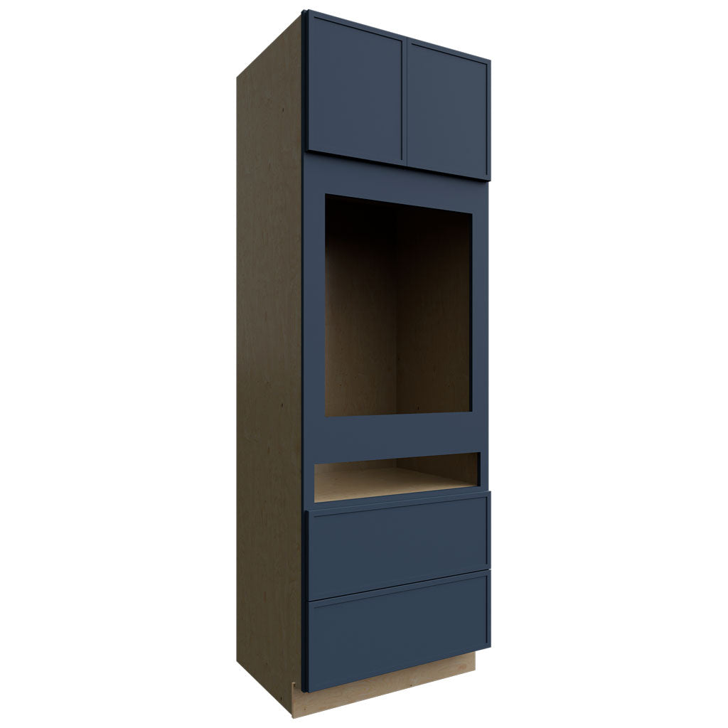 Fabuwood Allure Luna Indigo 33" W X 90" H X 24" D Combo Oven Tall Cabinet
