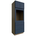 Fabuwood Allure Luna Indigo 33" W X 90" H X 24" D Single Oven Tall Cabinet