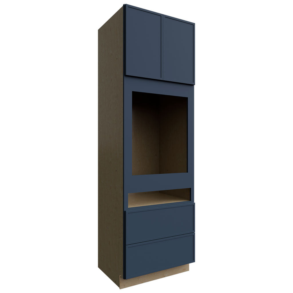 Fabuwood Allure Luna Indigo 33" W X 96" H X 24" D Combo Oven Tall Cabinet