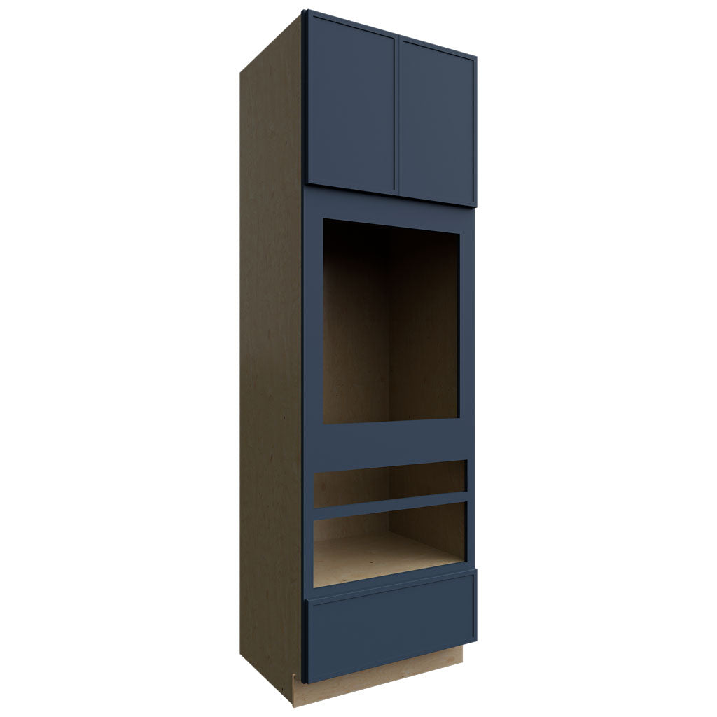 Fabuwood Allure Luna Indigo 33" W X 96" H X 24" D Double Oven Tall Cabinet