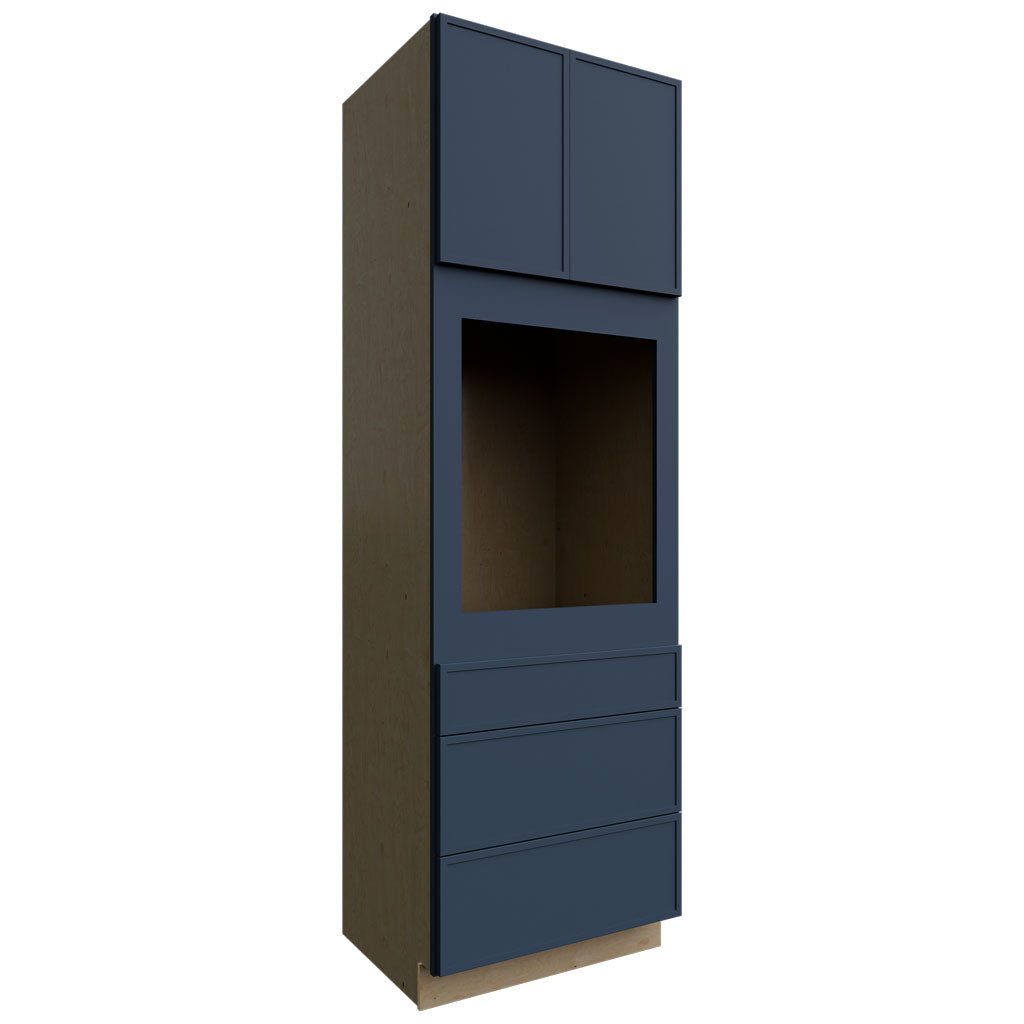 Fabuwood Allure Luna Indigo 33" W X 96" H X 24" D Single Oven Tall Cabinet