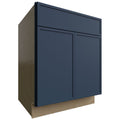 Fabuwood Allure Luna Indigo 27" W X 34 1/2" H X 24" D Double Door Sink Base Cabinet