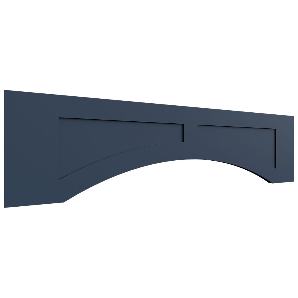 Fabuwood Allure Luna Indigo 48" W X 12" H Arched-Raised Panel