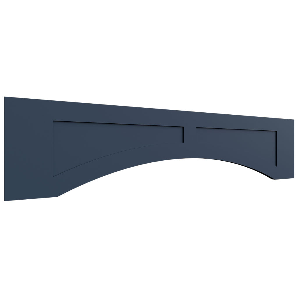Fabuwood Allure Luna Indigo 54" W X 12" H Arched-Raised Panel