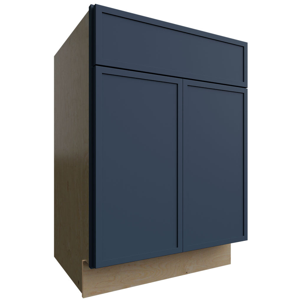 Fabuwood Allure Luna Indigo 24" W X 34 1/2" H X 21" D Vanity Sink Base Cabinet