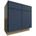 Fabuwood Allure Luna Indigo 33" W X 34 1/2" H X 21" D Vanity Sink Base Cabinet