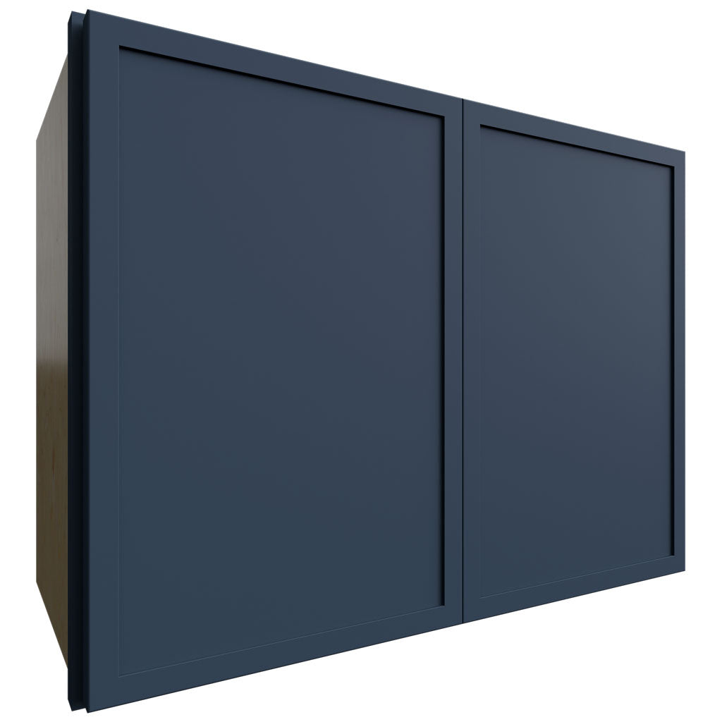 Fabuwood Allure Luna Indigo 24" W X 18" H X 12" D Double Door Wall Cabinet