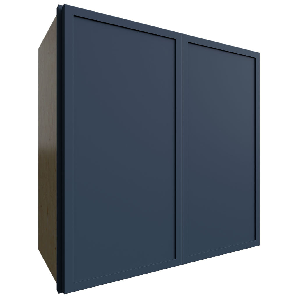 Fabuwood Allure Luna Indigo 24" W X 24" H X 12" D Double Door Wall Cabinet