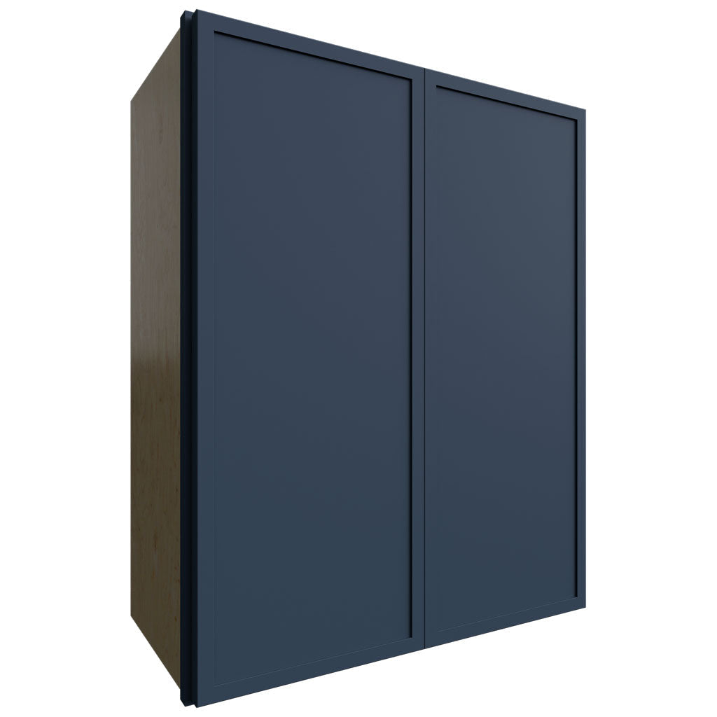 Fabuwood Allure Luna Indigo 24" W X 30" H X 12" D Double Door Wall Cabinet