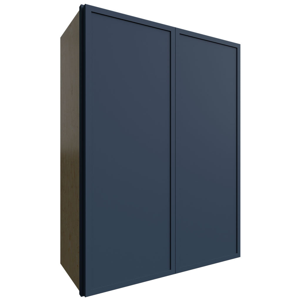 Fabuwood Allure Luna Indigo 27" W X 36" H X 12" D Double Door Wall Cabinet