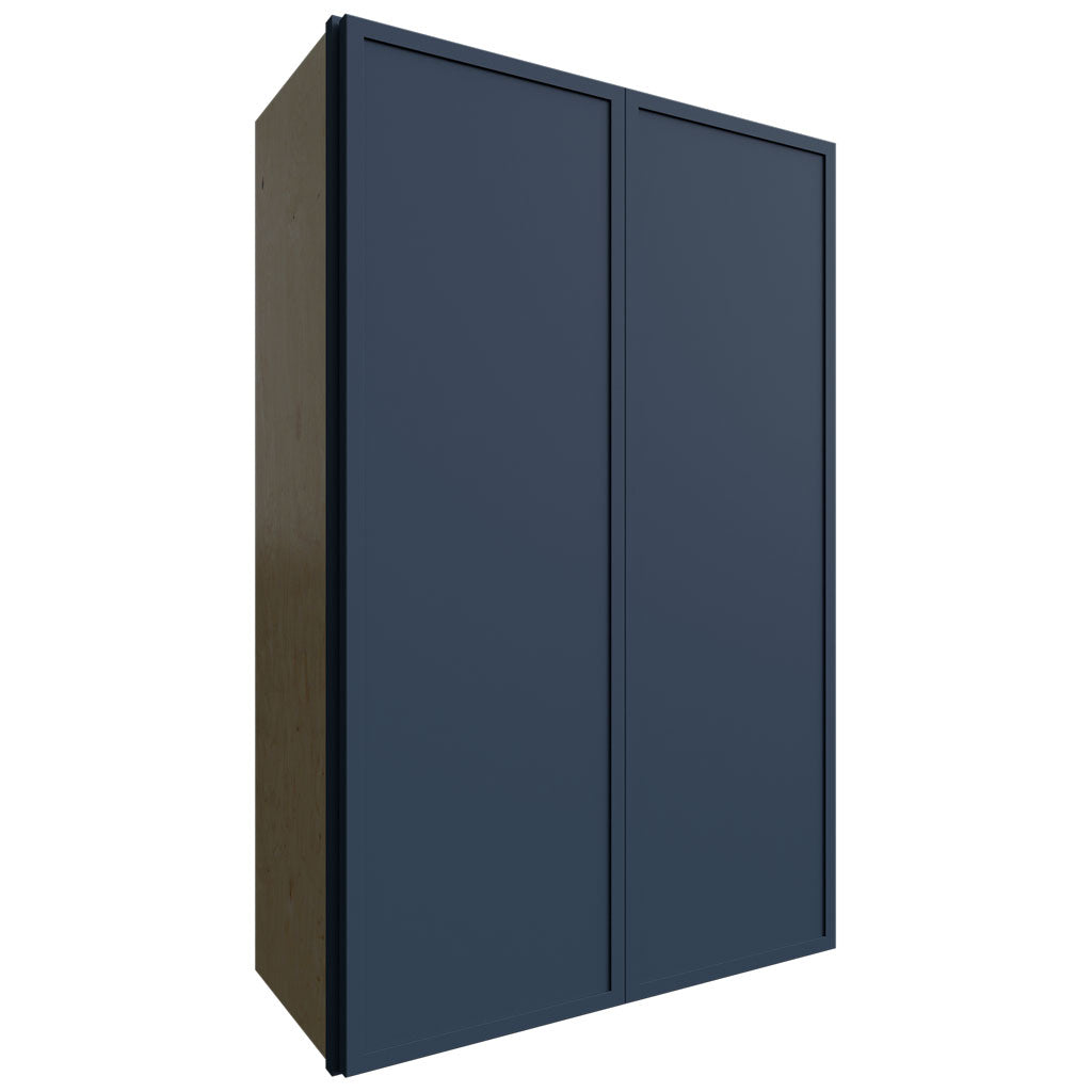 Fabuwood Allure Luna Indigo 27" W X 42" H X 12" D Double Door Wall Cabinet