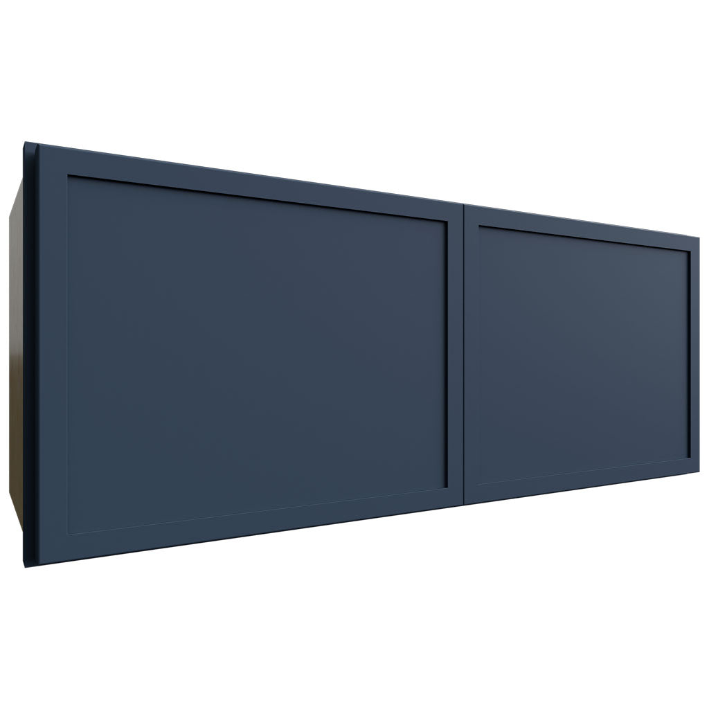 Fabuwood Allure Luna Indigo 30" W X 12" H X 12" D Double Door Wall Cabinet