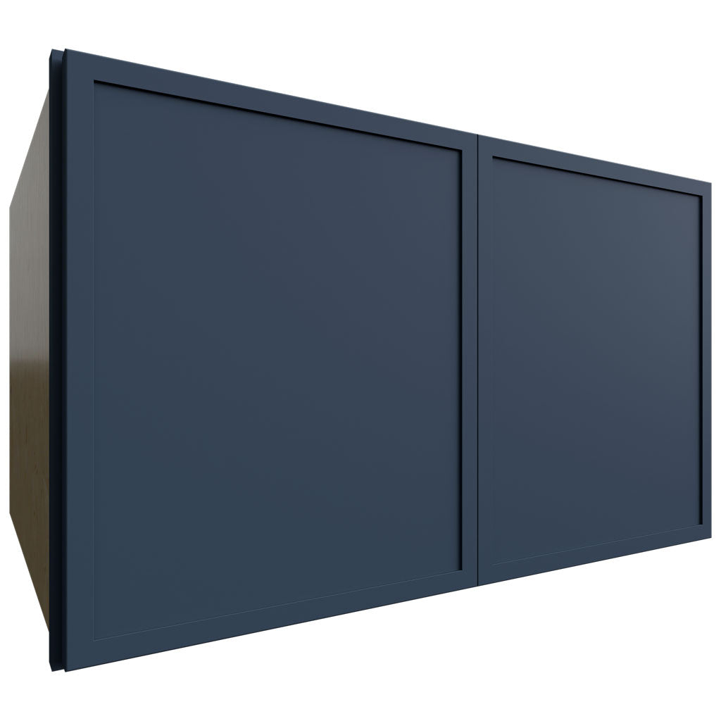 Fabuwood Allure Luna Indigo 30" W X 18" H X 24" D Double Door Wall Cabinet