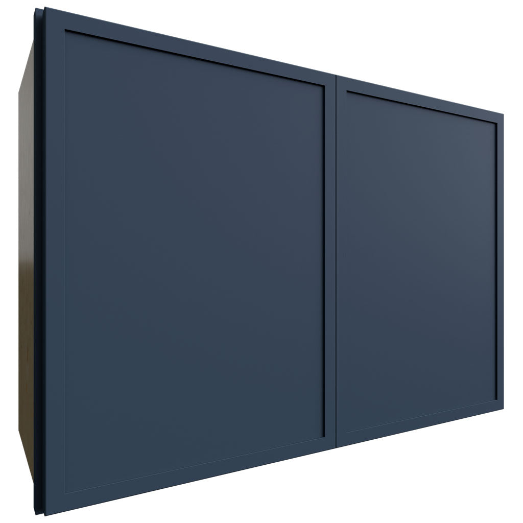 Fabuwood Allure Luna Indigo 30" W X 21" H X 12" D Double Door Wall Cabinet