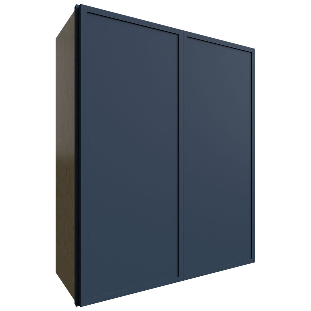 Fabuwood Allure Luna Indigo 30" W X 36" H X 12" D Double Door Wall Cabinet