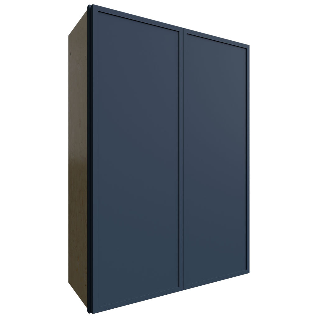 Fabuwood Allure Luna Indigo 30" W X 42" H X 12" D Double Door Wall Cabinet
