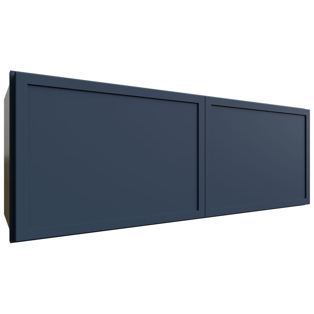 Fabuwood Allure Luna Indigo 33" W X 12" H X 12" D Double Door Wall Cabinet