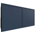 Fabuwood Allure Luna Indigo 33" W X 18" H X 12" D Double Door Wall Cabinet