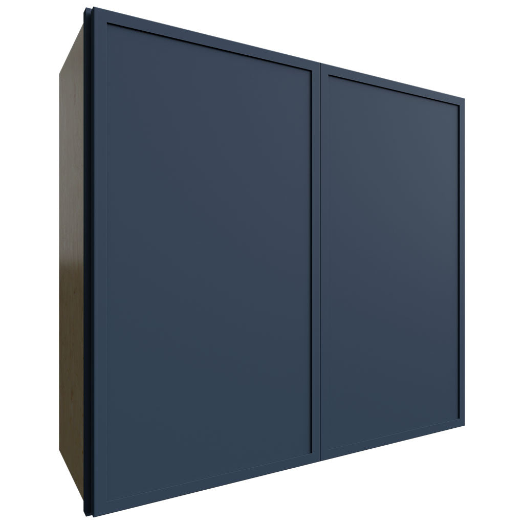 Fabuwood Allure Luna Indigo 33" W X 30" H X 12" D Double Door Wall Cabinet