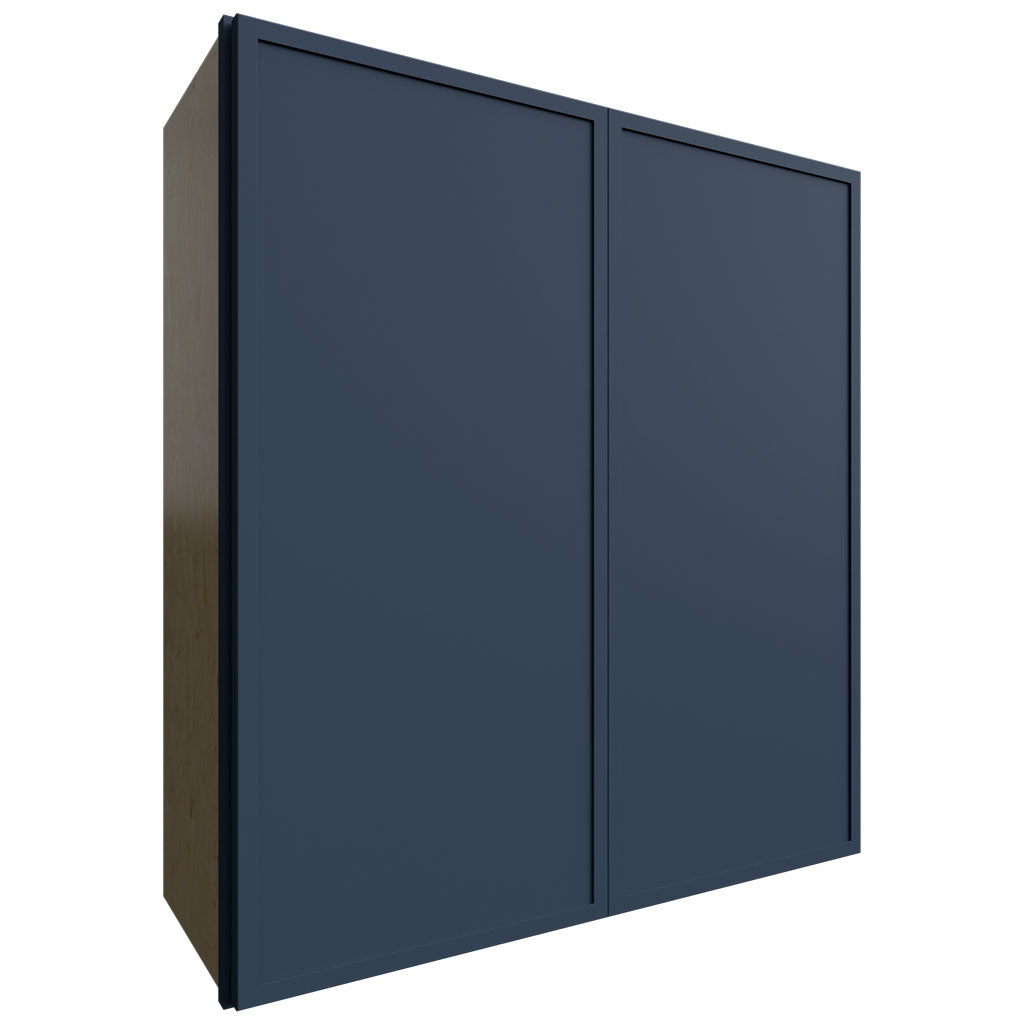 Fabuwood Allure Luna Indigo 33" W X 36" H X 12" D Double Door Wall Cabinet